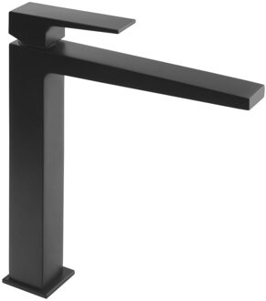 Sapho Wastafelmengkraan Sapho Dimy 1-hendel Recht Hoog 29.2 cm Mat Zwart