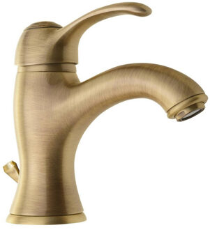 Sapho Wastafelmengkraan Sapho Kirk� 1-hendel Gebogen 16.6 cm Brons Sapho