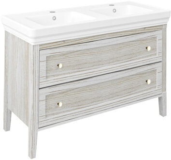 Sapho Wastafelmeubel Sapho Cross Wit Hout 116x77,5x49,5 cm