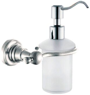 Sapho Zeepdispenser Sapho Diamond Hangend 200 ML Chroom / Melkglas Sapho