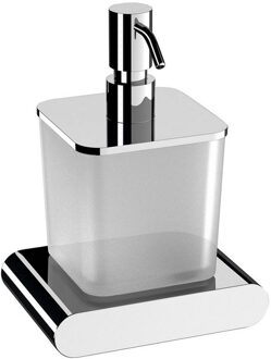 Sapho Zeepdispenser Sapho Flori Hangend 300 ML Chroom / Satijnglas