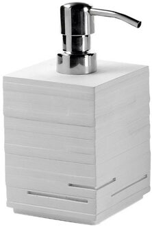 Sapho Zeepdispenser Sapho Quadrotto Vrijstaand 430 ML Polyresin Wit