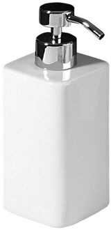 Sapho Zeepdispenser Sapho Sylvia Vrijstaand 350 ML Keramiek Wit / Chroom