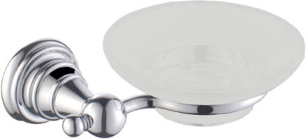 Sapho Zeephouder Sapho Diamond Hangend 14.9x5 cm Chroom / Glas