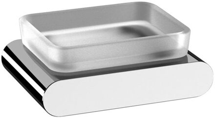 Sapho Zeephouder Sapho Flori Hangend 12.2x4.1 cm Chroom / Satijnglas