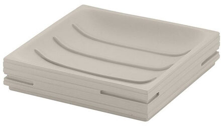 Sapho Zeephouder Sapho Quadrotto Vrijstaand 11.7x2.7 cm Polyresin Bruin