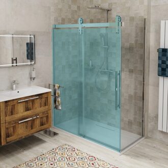 Sapho Zijwand Sapho Volcano 90x200 cm 8 mm Helder Glas tbv nisdeur Volcano Sapho