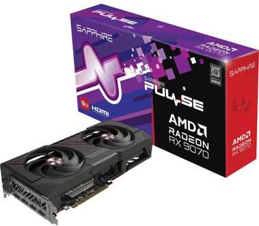 Sapphire Radeon RX 9070 Pulse Grafische kaart
