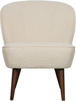 Sara Fauteuil Bouclé Crème