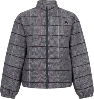 Sarah check jacket - - maat XS Grijs