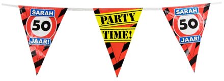 Sarah Slingers Verkeersbord 50 jaar 10m