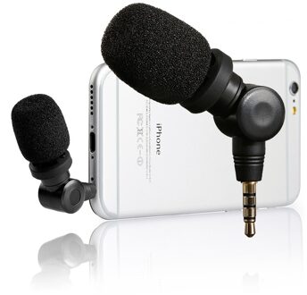 Saramonic SmartMic Flexibele Condensator Microfoon Mic w/Hoge Gevoeligheid voor IOS iPad iPhone 5/6/7 iPod touch Smartphone