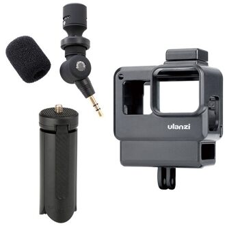 Saramonic SR-XM1 3.5 Mm Trs Mini Vlog Microfoon Voor Gopro 7 6 5 Telefoon Dslr Camera Audio Video Record Mic voor Osmo Pocket zwart
