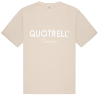 Sarasota T-Shirt Beige Heren Quotrell , Beige , Heren - L,M,S