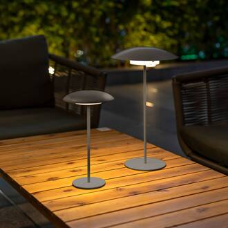 Sardinia LED oplaadbare lamp IP44 antraciet 30