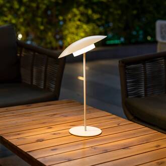 Sardinia LED oplaadbare lamp IP44 wit 40 cm