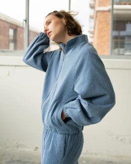 Sare denim jacket - Blauw