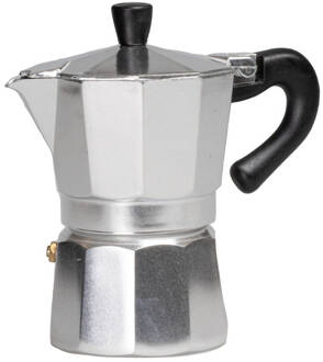 Sareva Percolator - 3 Kops - Zilver Zilverkleurig