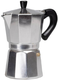 Sareva Percolator - 6 Kops - Zilver Zilverkleurig