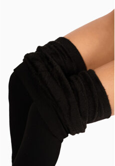 Sarlini Dames lounge legging met fleece voering Zwart - XXL