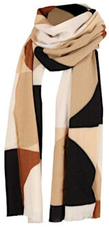 Sarlini Sjaal 00092 mid brown Veelkleurig - One size