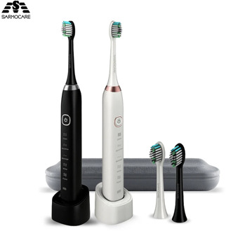 Sarmocare Adult Electric Toothbrush S100 S600 Ultrasonic Sonic toothbrush Oral Toothbrush USB rechargeable battery Waterproof