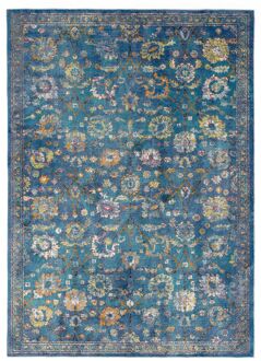 Sarough Vintage Vloerkleed Blauw Laagpolig - 240x290 CM