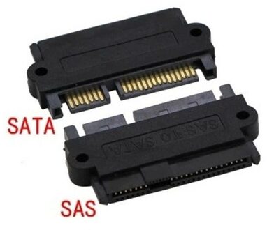 SAS 29Pin Female to SATA 22 Pin Male Plug Adapter Converter - small