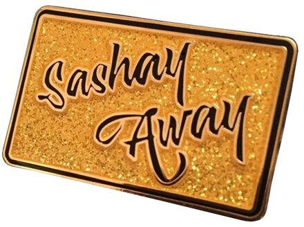 Sashay Weg Emaille Pin