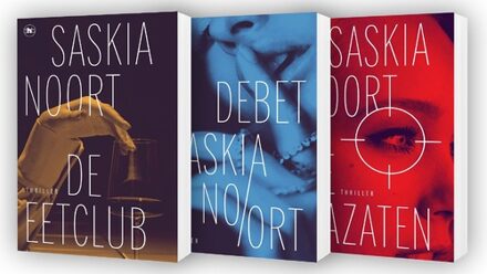 Saskia Noort Pakket: De eetclub, Debet & De nazaten -  Saskia Noort (ISBN: 9789044370638)
