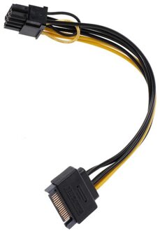 SATA 15Pin to 8Pin Graphics Power Cord