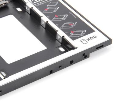 Sata 2nd Tweede Hdd Caddy Sata 3.0 12.7 Mm Ssd Dvd CD-ROM Behuizing Adapter Harde Schijf Gevallen Doos Voor sony EA100