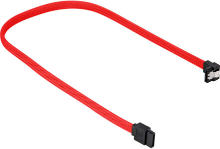 SATA 3 SATA-kabel 0,45 m SATA 7-pin Zwart, Rood