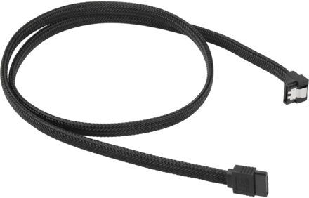 SATA 3 SATA-kabel 1 m SATA 7-pin Zwart