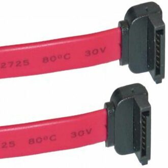 SATA Data Kabel 50cm (2x 90 Graden hoek) - small