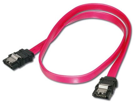 SATA Data Kabel met Bevestigingsclip XL 50cm (SATA50CLIP) - small