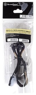 SATA-kabels SilvStone SST-PP07-BTSBG