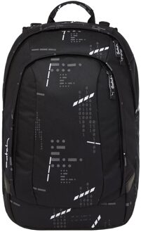 Satch Air School Backpack ninja matrix Zwart - H 45 x B 28 x D 16