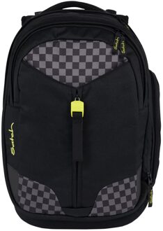 Satch Match School Backpack dark skate backpack Zwart - 30 x 20 x 45