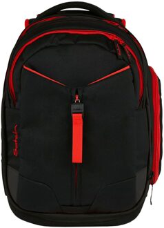 Satch Match School Backpack fire phantom backpack Zwart - 30 x 20 x 45