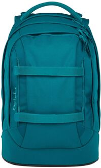 Satch Pack Backpack deep petrol Blauw - H 48 x B 30 x D 22 cm