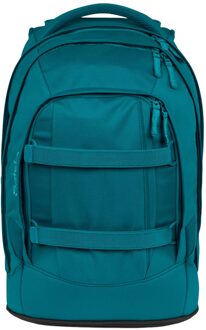 Satch Pack School Backpack deep petrol Blauw - H 48 x B 30 x D 22