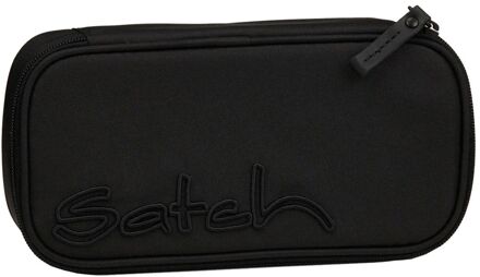 Satch Pencil Box nordic black Etui Zwart - H 6 x B 22 x D 10 cm