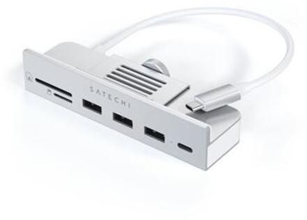 Satechi USB-C Clamp Hub voor 24" iMac Zilver