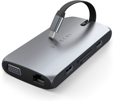 Satechi USB-C On-the-Go Multiport Adapter Space Grey