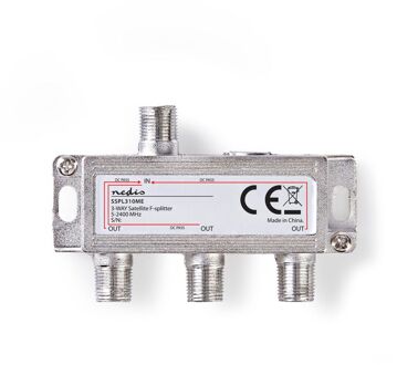 Satellietsplitter - SSPL310ME - Zilver Zilverkleurig