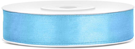 Satijn Lint Lichtblauw 12mm 25m