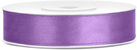 Satijn Lint Lila 12mm 25m