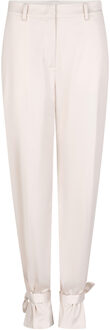 Satijnen pantalon met knopen Harron  naturel - 36,38,40,42,
