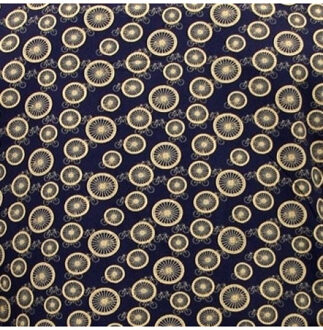 Satijnfiets bruin Veelkleurig